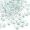 1LB Clear Flat Glass Marbles, Vase Filler Glass Pebbles Floral Beads Table Aquarium Gravel Decoration DIY Craft